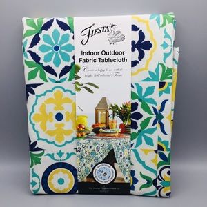 Fiesta La Vida Indoor Outdoor Tablecloth 60”x 102”